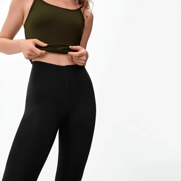 Everlane Legging The Perform Sculpt Seamless Black 26 Inseam - Picture 2 of 13